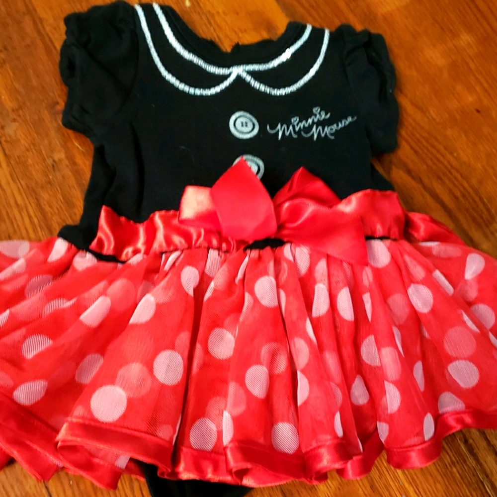 Disney minnie dress 0 to 3 months